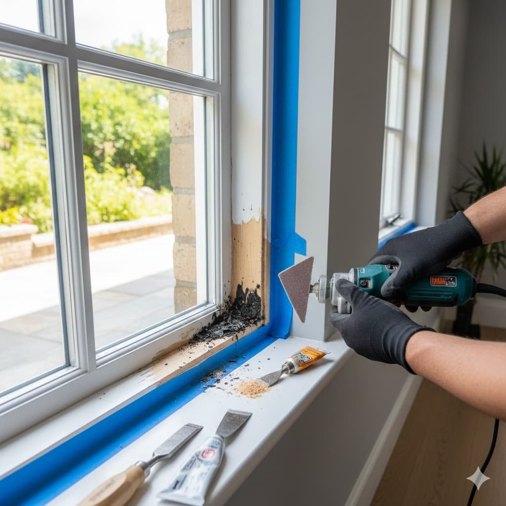 Rotten Window Frame Repair